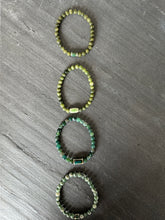 Armband natuursteen groen